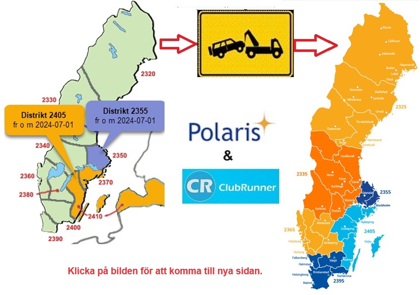 Rotaryklubbar i hela Sverige